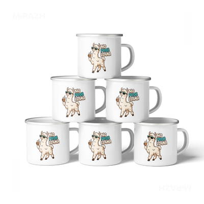 NoProbLlama Stainless Steel Camping Mug 06