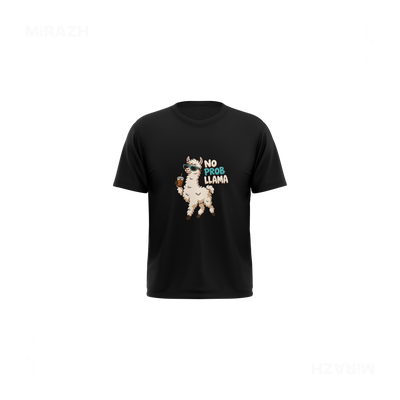 NoProbLlama Toddler T Shirt 01 Black