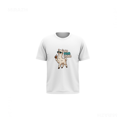 NoProbLlama Toddler T Shirt 01 White