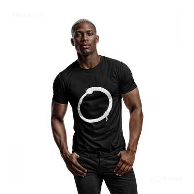 OpenCircle Adult T Shirt 02 Black