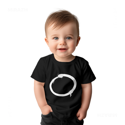 OpenCircle Baby T Shirt 03 Black