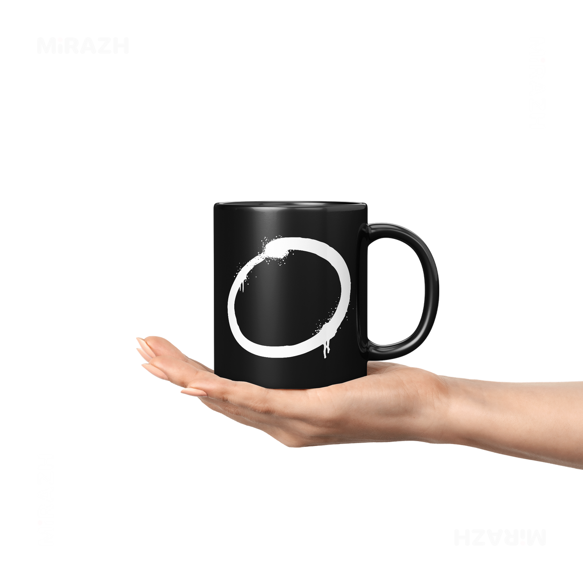 OpenCircle Ceramic Mug 04 Black