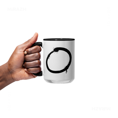 OpenCircle Ceramic Mug 05 White Black