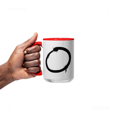 OpenCircle Ceramic Mug 05 White Red