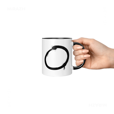 OpenCircle Ceramic Mug 06 White Black