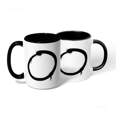 OpenCircle Ceramic Mug 08 White Black