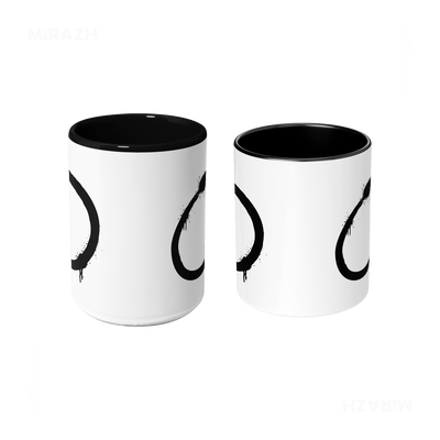 OpenCircle Ceramic Mug 09 White Black