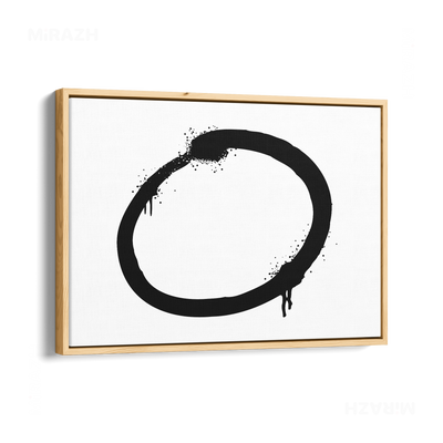 OpenCircle Framed Canvas 03 Natural Wood