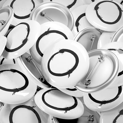 OpenCircle Pin Buttons 06 Round