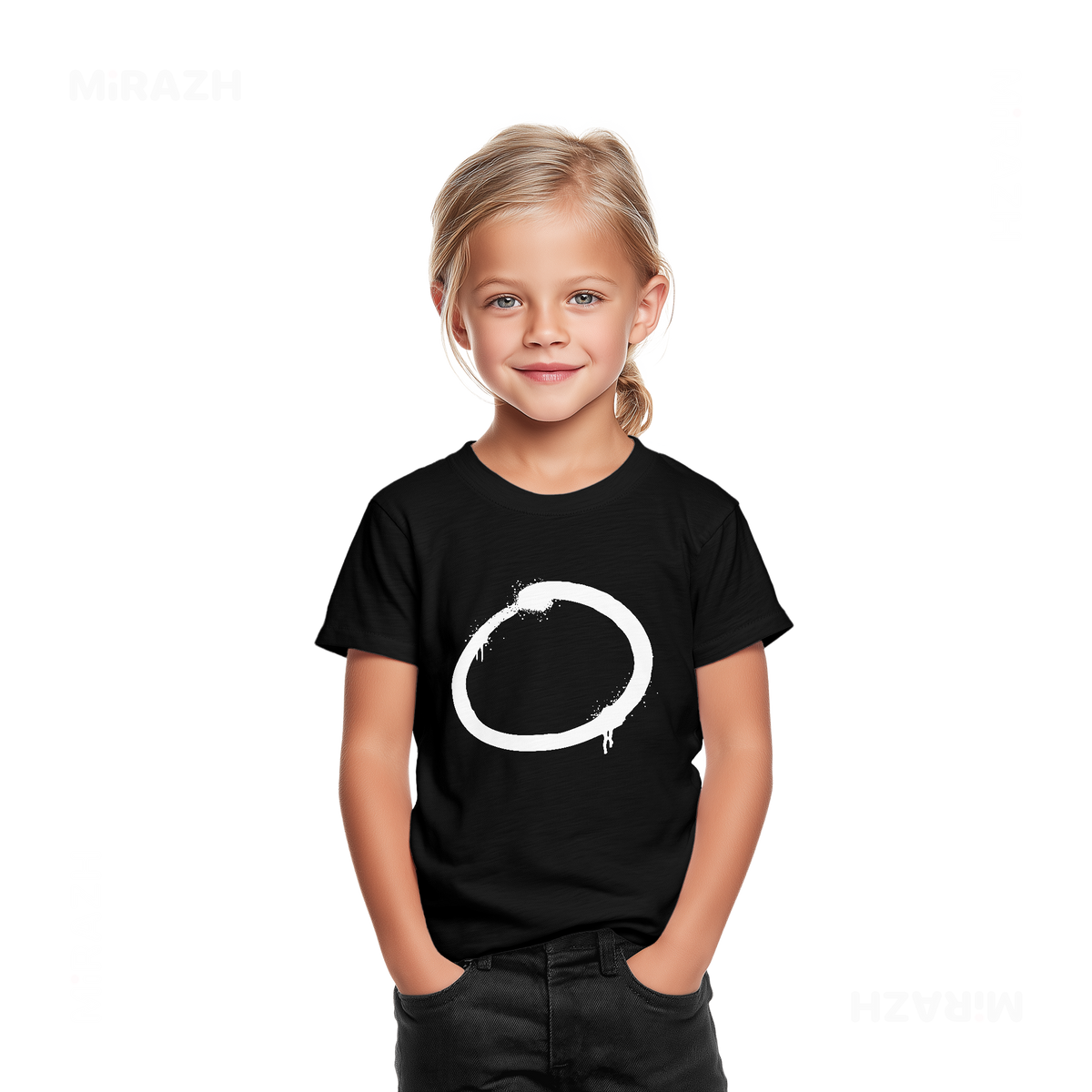 OpenCircle Toddler T Shirt 02 Black