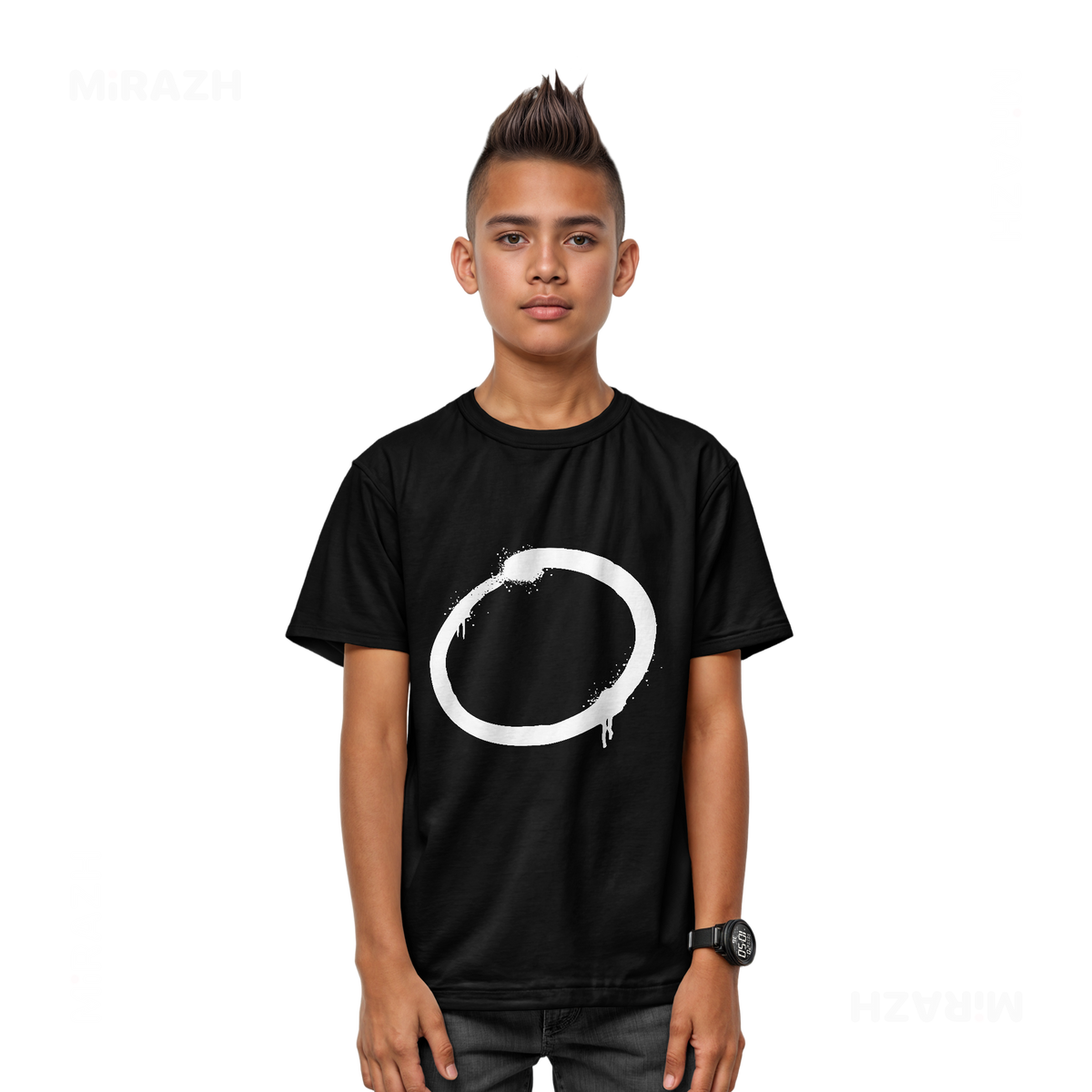 OpenCircle Youth T Shirt 03 Black