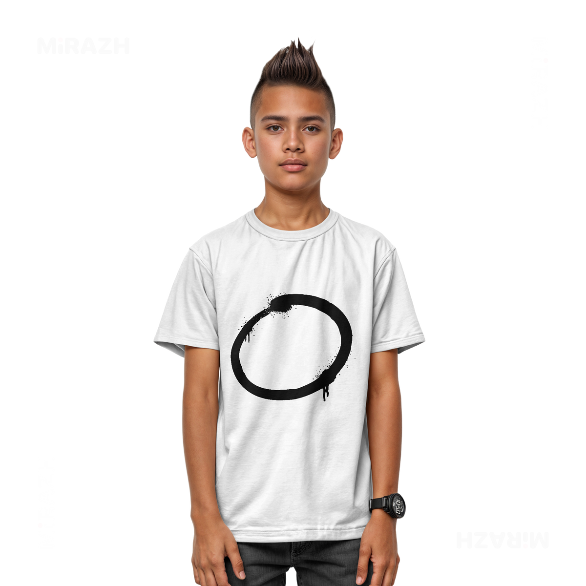 OpenCircle Youth T Shirt 03 White
