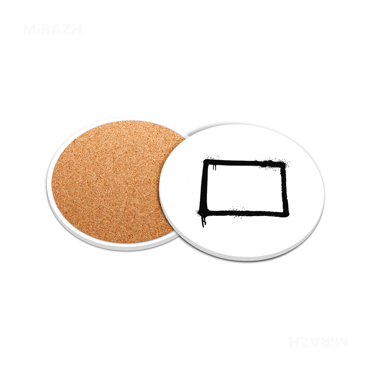 OpenSquare Ceramic Coaster 05 Round