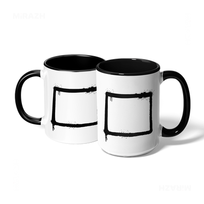 OpenSquare Ceramic Mug 07 White Black