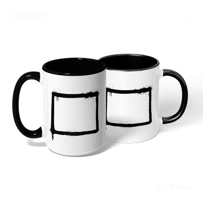 OpenSquare Ceramic Mug 08 White Black