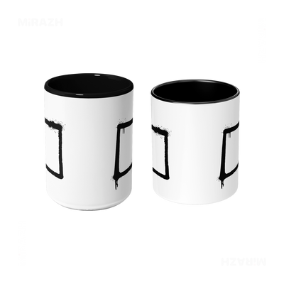 OpenSquare Ceramic Mug 09 White Black