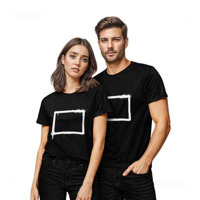 OpenSquare Couple T Shirt 02 Black