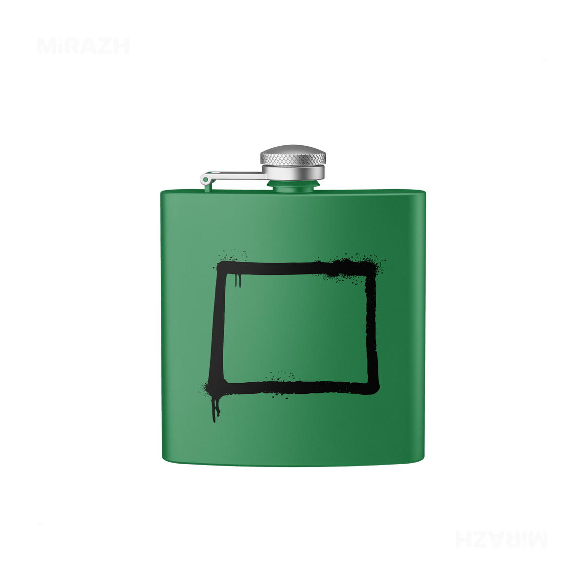OpenSquare Hip Flasks 01 Green