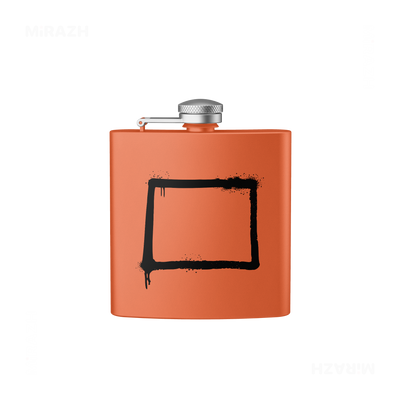 OpenSquare Hip Flasks 01 Orange