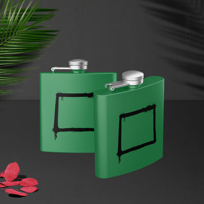 OpenSquare Hip Flasks 02 Green