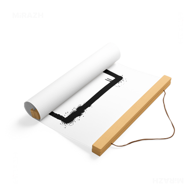 OpenSquare Magnetic Hanger Poster 04 Natural Wood