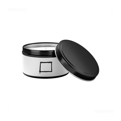 OpenSquare Tin Candle 03 Black