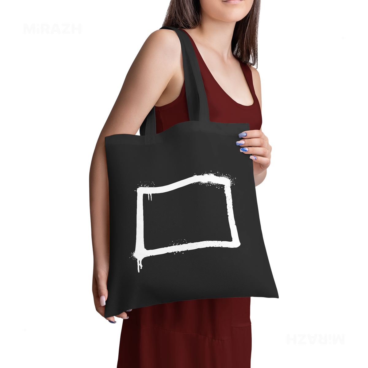 OpenSquare Tote Bags 02 Black