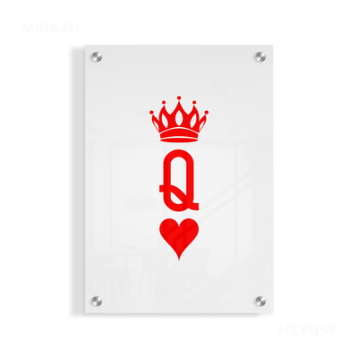 QueenOfHearts Acrylic Print 01