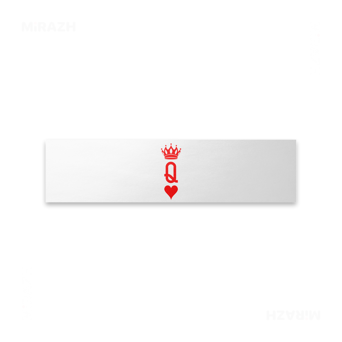 QueenOfHearts Bumper Sticker 01