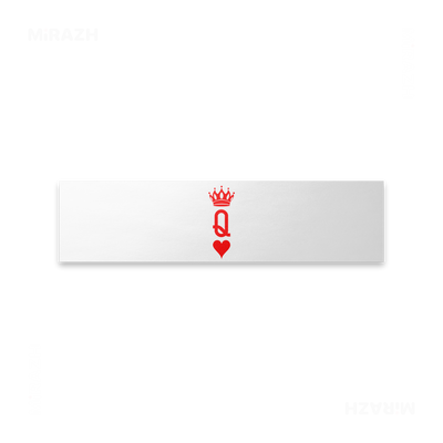QueenOfHearts Bumper Sticker 01