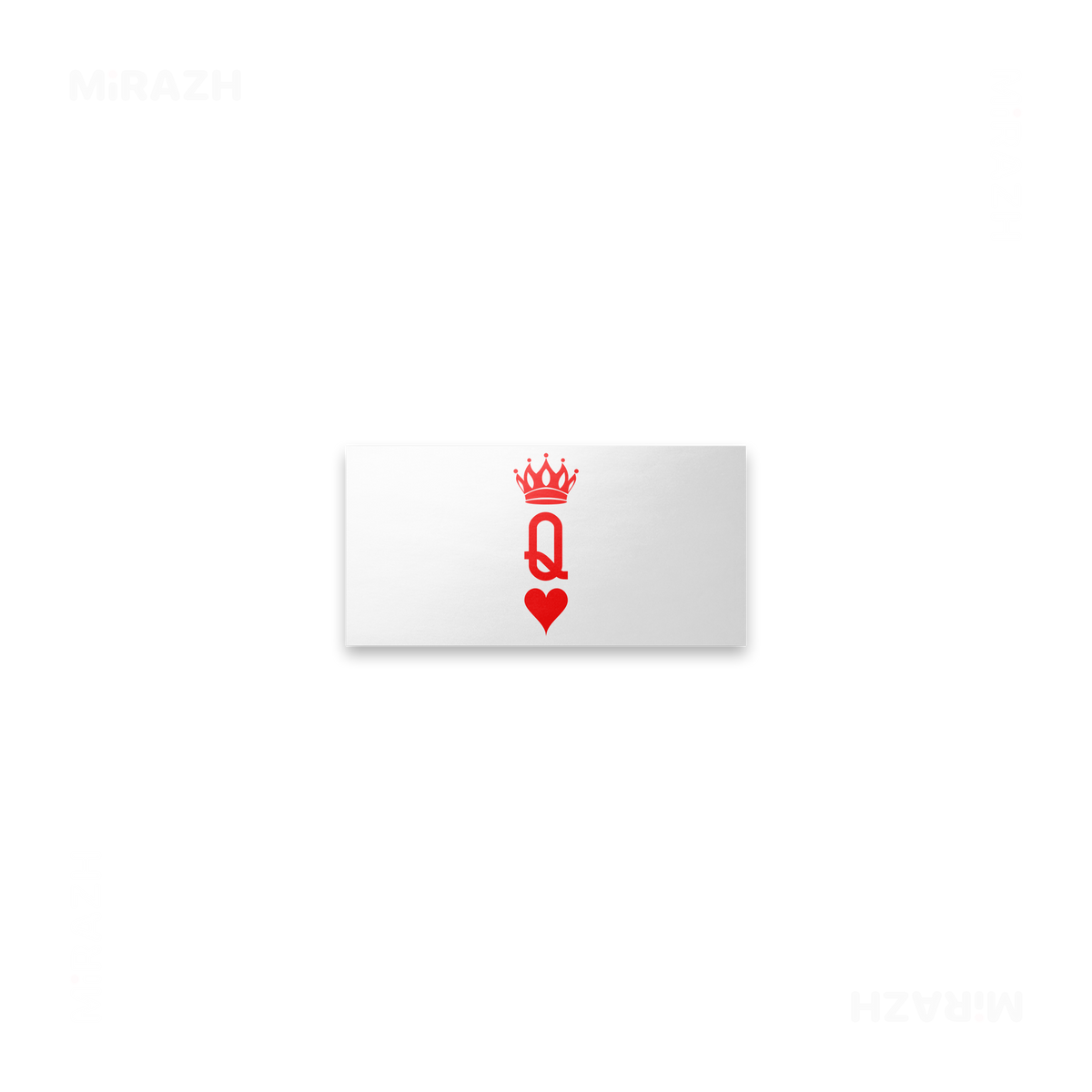QueenOfHearts Bumper Sticker 04
