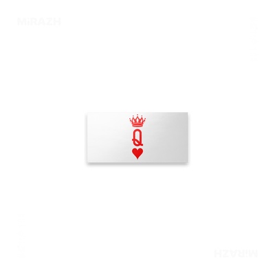 QueenOfHearts Bumper Sticker 04