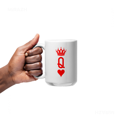 QueenOfHearts Ceramic Mug 05 White