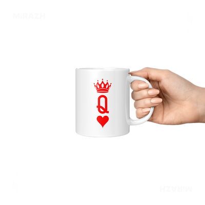 QueenOfHearts Ceramic Mug 06 White