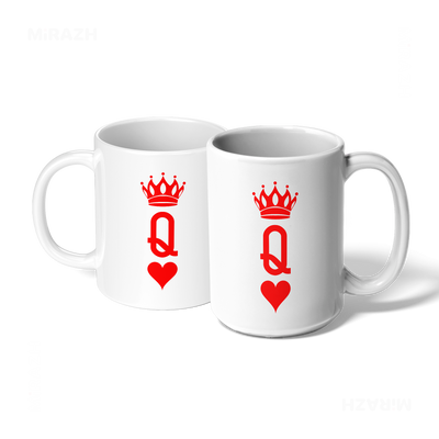 QueenOfHearts Ceramic Mug 07 White