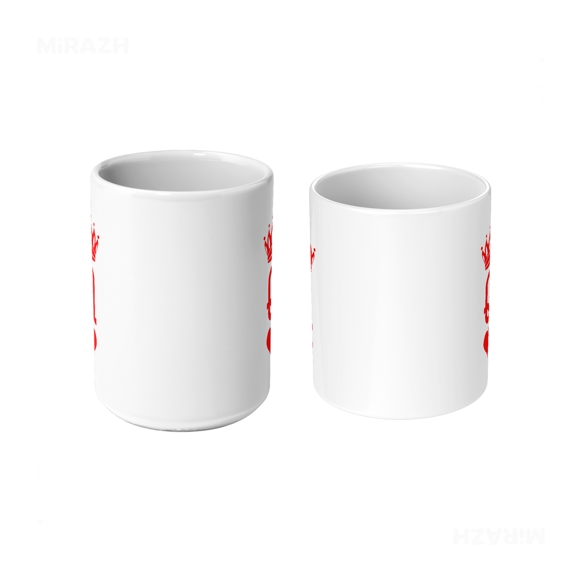 QueenOfHearts Ceramic Mug 09 White