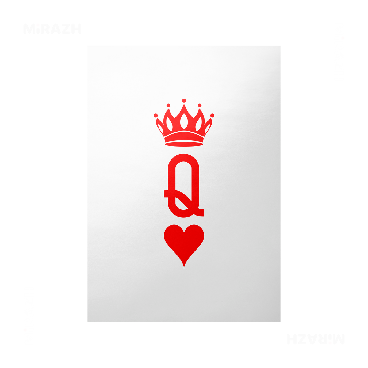 QueenOfHearts Frameless Poster 01 Matte