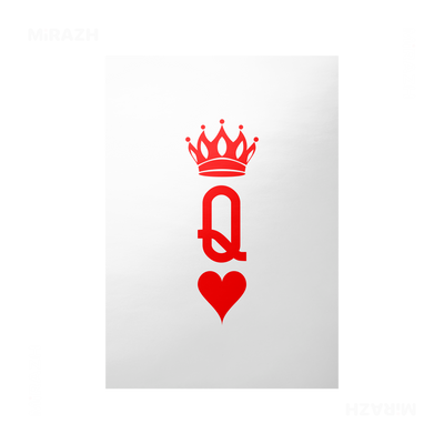QueenOfHearts Frameless Poster 01 Matte