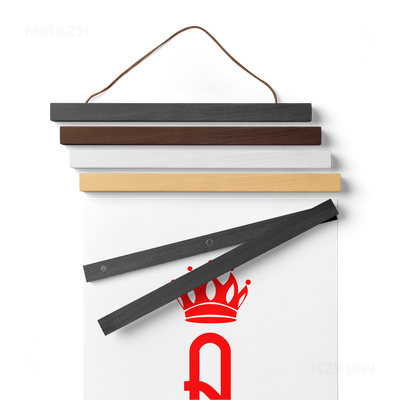 QueenOfHearts Magnetic Hanger Poster 02 Black Wood