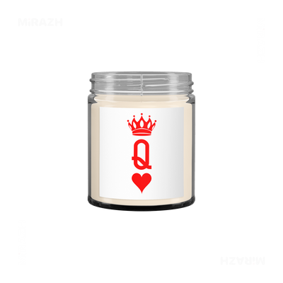 QueenOfHearts Scented Candle 03 Clear