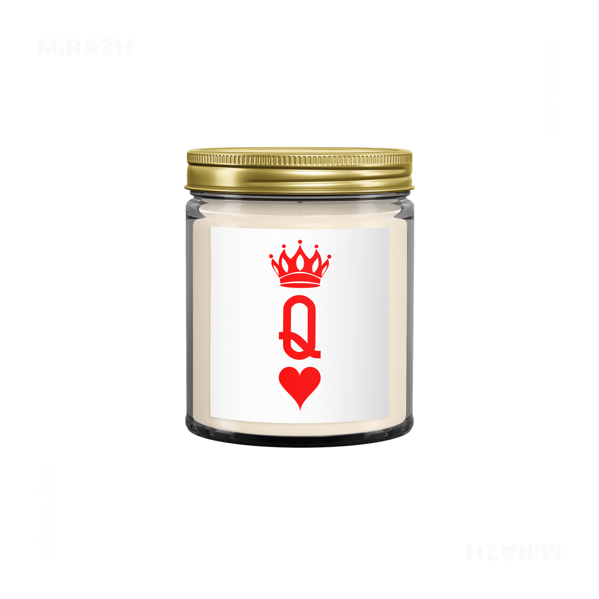 QueenOfHearts Scented Candle 04 Clear
