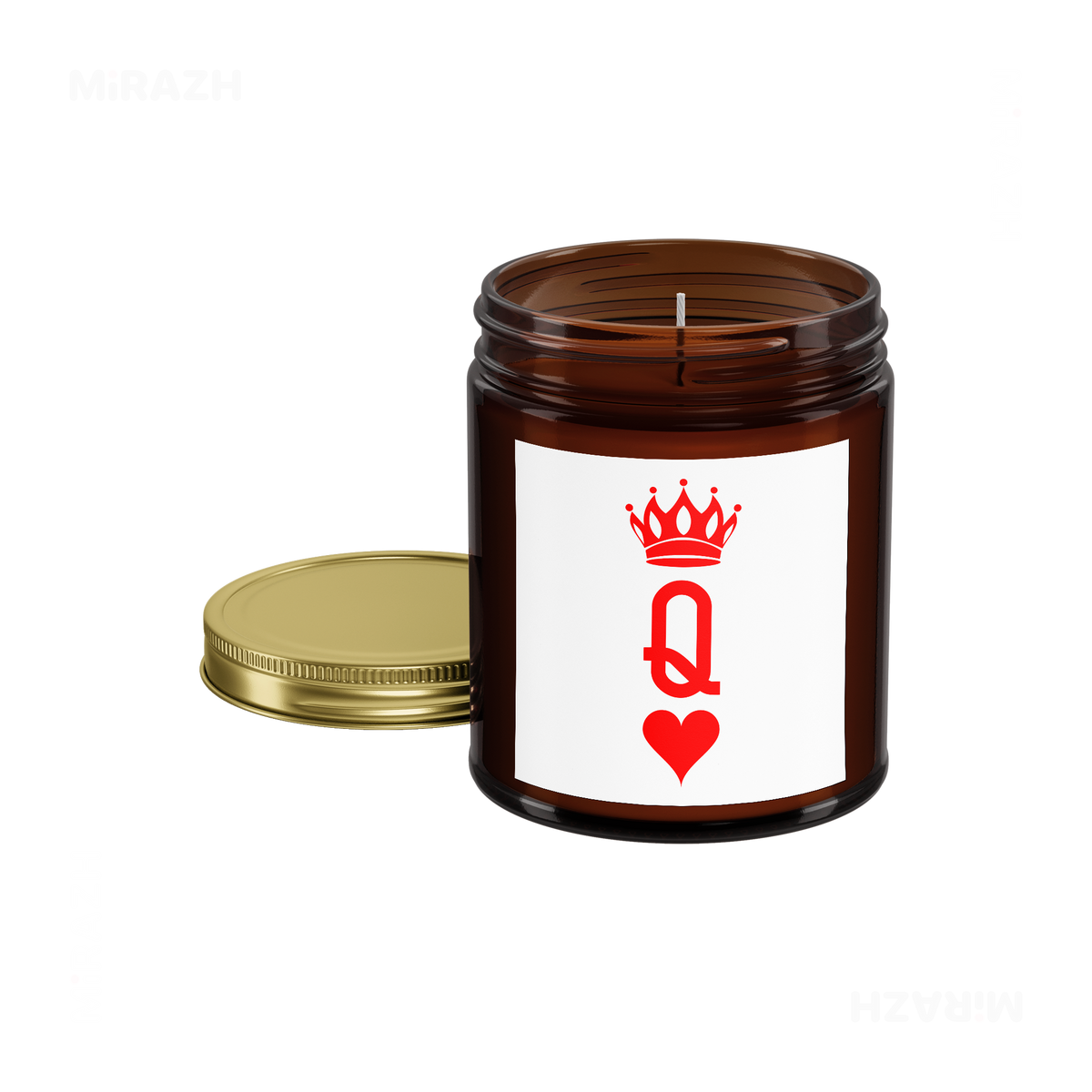 QueenOfHearts Scented Candle 05 Amber