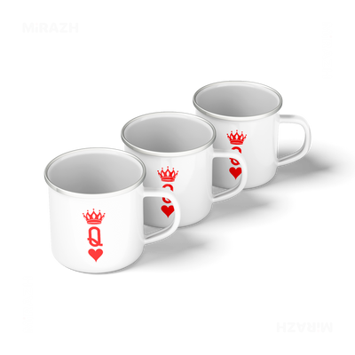 QueenOfHearts Stainless Steel Camping Mug 05