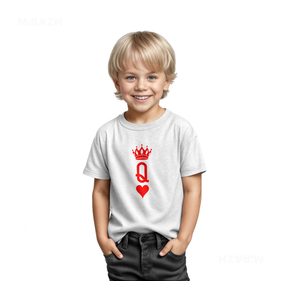 QueenOfHearts Toddler T Shirt 03 White