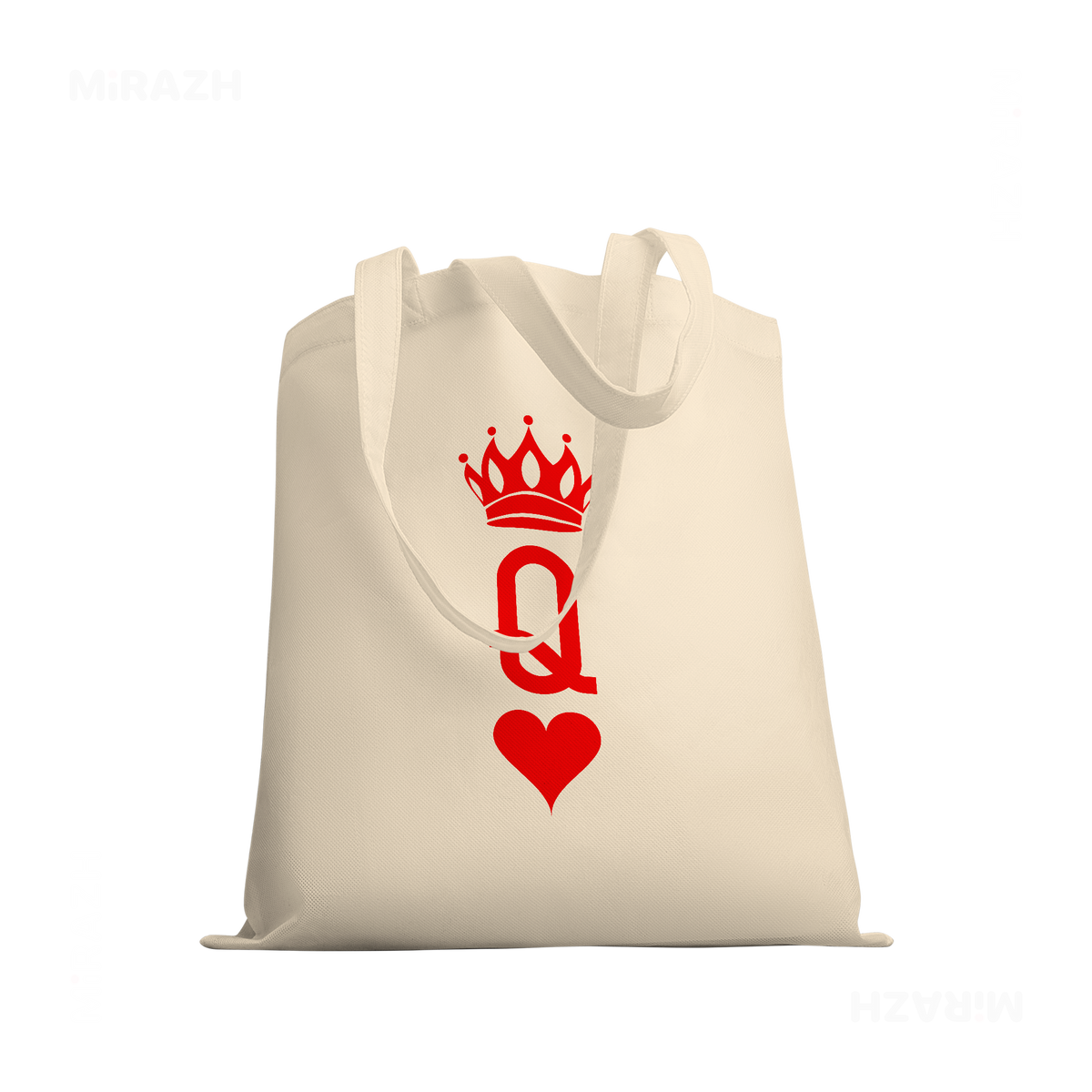 QueenOfHearts Tote Bags 03 Natural