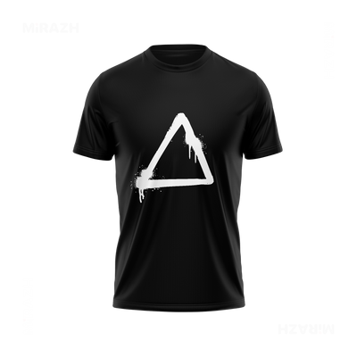 RisingTriangle Adult T Shirt 01 Black