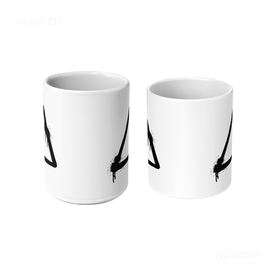 RisingTriangle Ceramic Mug 09 White