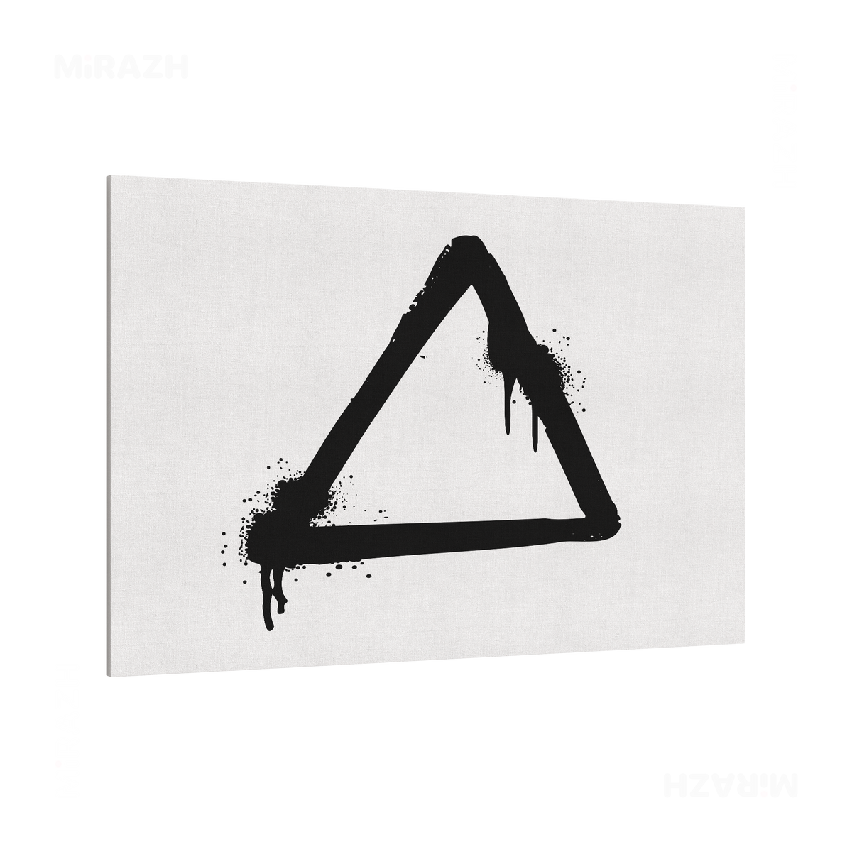 RisingTriangle Frameless Canvas 03