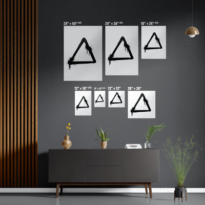 RisingTriangle Frameless Canvas 05