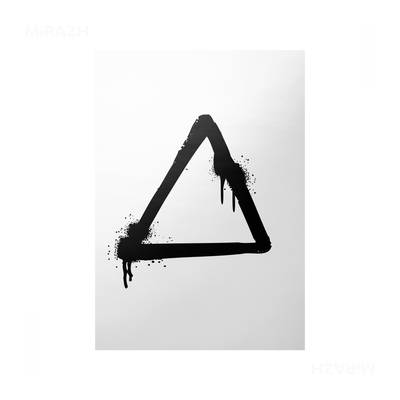 RisingTriangle Frameless Poster 01 Matte